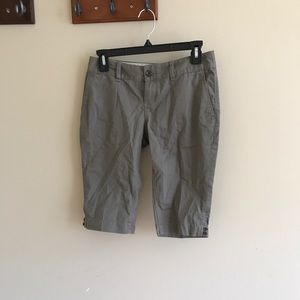 Banana Republic olive Bermuda shorts